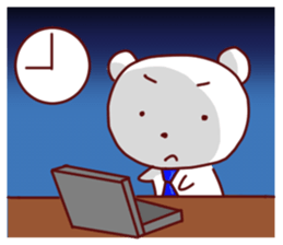 Mr. & Mrs. Bear sticker #9087248