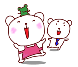 Mr. & Mrs. Bear sticker #9087251