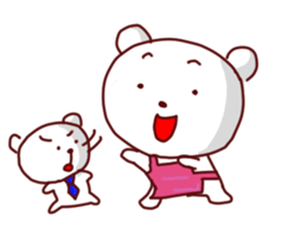Mr. & Mrs. Bear sticker #9087261