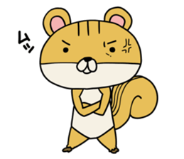 Risuda squirrel sticker #9089048