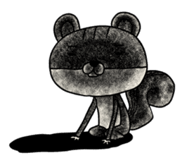Risuda squirrel sticker #9089053