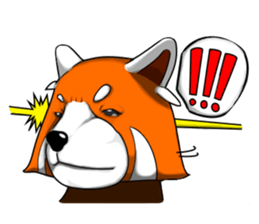 Red-Cat-Bear (Lesser Panda) sticker #9089082