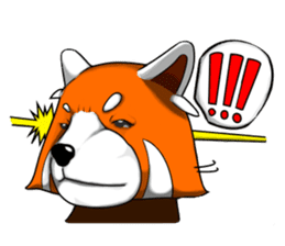 Red-Cat-Bear (Lesser Panda) sticker #9089082