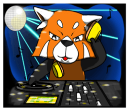 Red-Cat-Bear (Lesser Panda) sticker #9089098