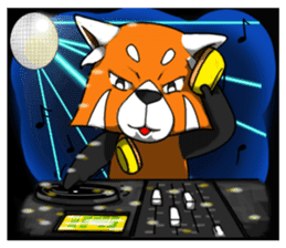 Red-Cat-Bear (Lesser Panda) sticker #9089098