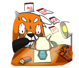 Red-Cat-Bear (Lesser Panda) sticker #9089124