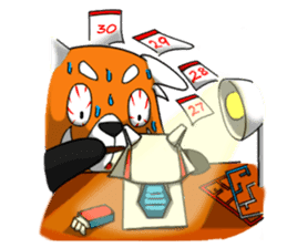 Red-Cat-Bear (Lesser Panda) sticker #9089124