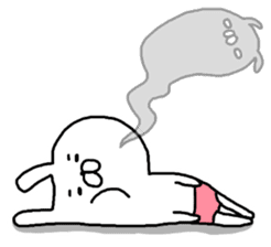 Too Zoku miscellaneous rabbit and cat. sticker #9089545