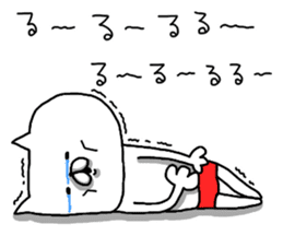 Too Zoku miscellaneous rabbit and cat. sticker #9089562