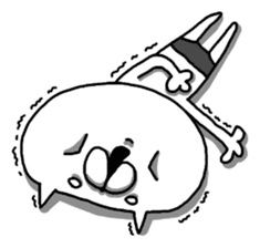 Too Zoku miscellaneous rabbit and cat. sticker #9089573