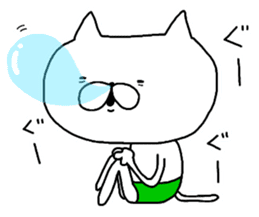 Too Zoku miscellaneous rabbit and cat. sticker #9089581