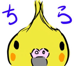Cockatiel Facial expression sticker #9090288