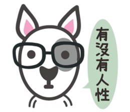 Gentleman talk is from everywhere sticker #9090605