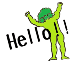 Muscle Broccoli sticker #9090665