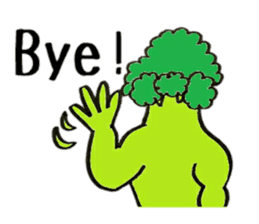 Muscle Broccoli sticker #9090666