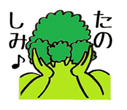 Muscle Broccoli sticker #9090677