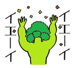 Muscle Broccoli sticker #9090678