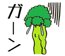Muscle Broccoli sticker #9090686