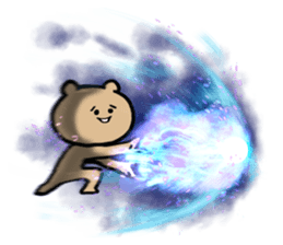 Awesome Bear. sticker #9090907