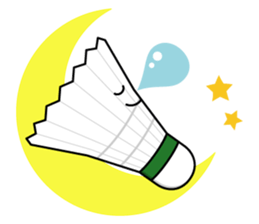 I love badminton! 3 sticker #9090992