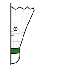 I love badminton! 3 sticker #9090996