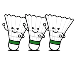 I love badminton! 3 sticker #9091003