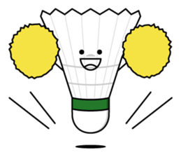 I love badminton! 3 sticker #9091006