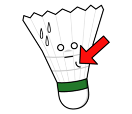 I love badminton! 3 sticker #9091015