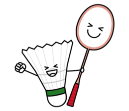 I love badminton! 3 sticker #9091020