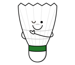 I love badminton! 3 sticker #9091021