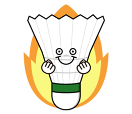 I love badminton! 3 sticker #9091022