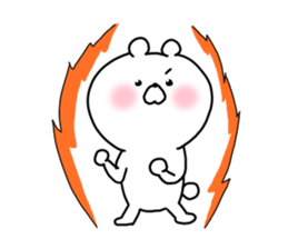 The smile of bear 3 sticker #9091372