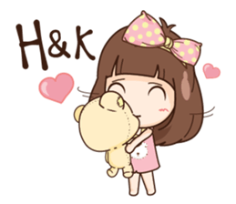 Milin sweet girl (EN) sticker #9091424