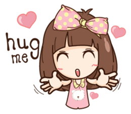 Milin sweet girl (EN) sticker #9091426