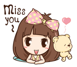 Milin sweet girl (EN) sticker #9091427