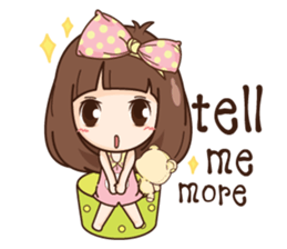 Milin sweet girl (EN) sticker #9091428