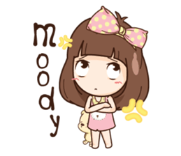 Milin sweet girl (EN) sticker #9091429