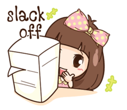 Milin sweet girl (EN) sticker #9091434