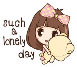 Milin sweet girl (EN) sticker #9091435