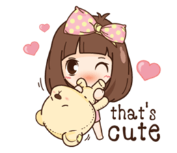 Milin sweet girl (EN) sticker #9091441