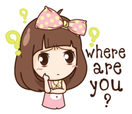 Milin sweet girl (EN) sticker #9091442