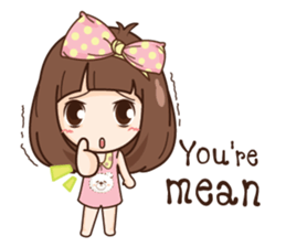 Milin sweet girl (EN) sticker #9091444