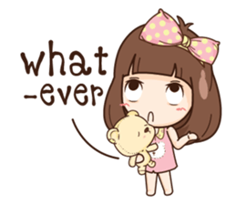 Milin sweet girl (EN) sticker #9091446