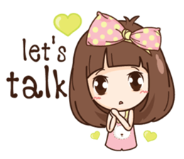 Milin sweet girl (EN) sticker #9091449