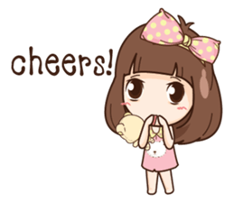 Milin sweet girl (EN) sticker #9091451