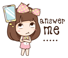 Milin sweet girl (EN) sticker #9091453