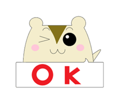Daily of hamster Mame sticker #9091509