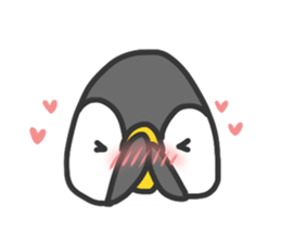 Daily life of the penguin. sticker #9091637