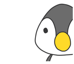 Daily life of the penguin. sticker #9091639