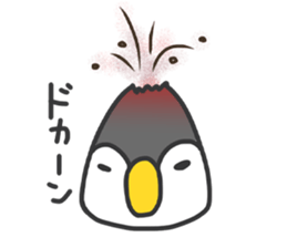 Daily life of the penguin. sticker #9091650